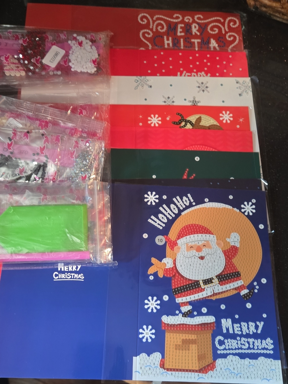 Diamond Art Set Of 8 Christmas Cards